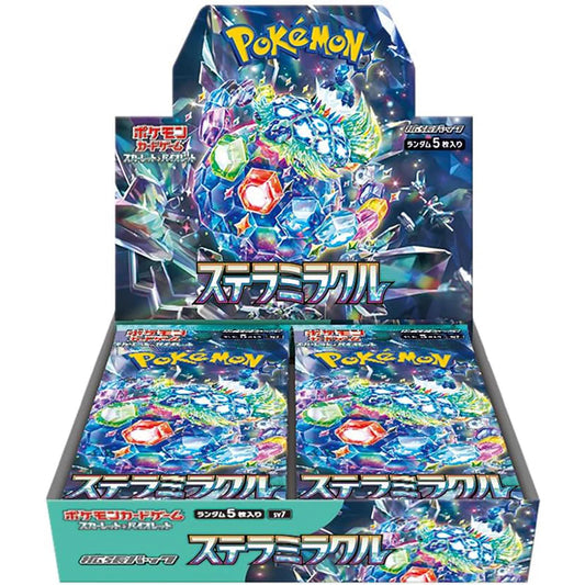 Stellar Miracle Japanese Booster Box SV7 Factory Sealed