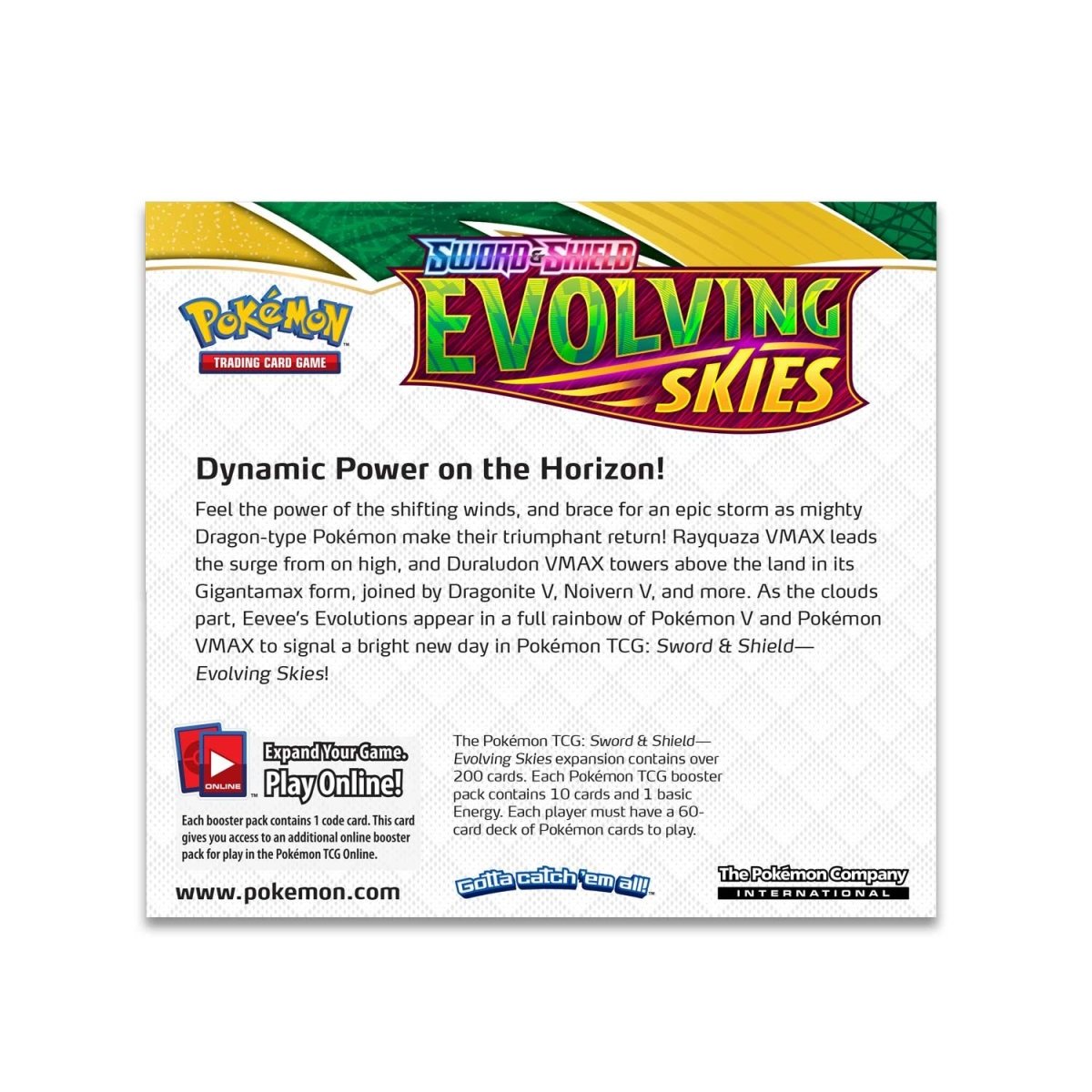 Pokemon Sword & Shield: Evolving Skies Booster Box